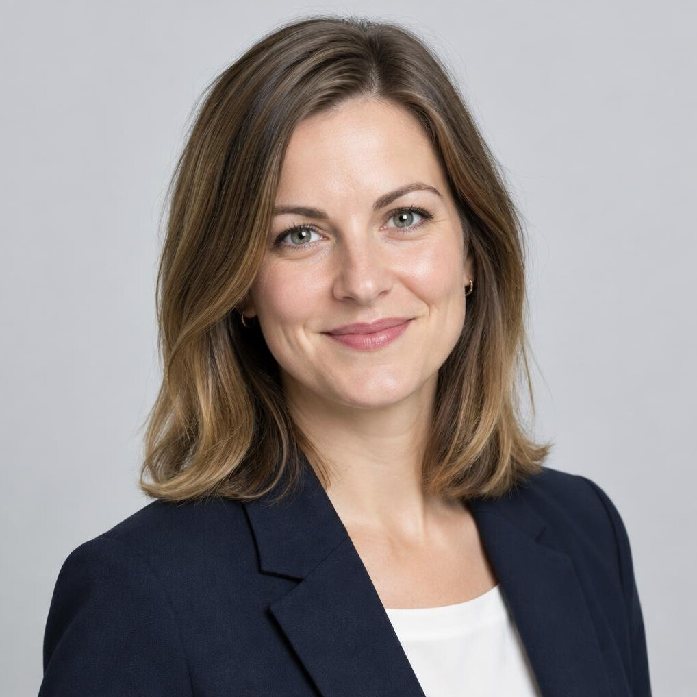 Studio portrait of a Central European woman in her 30s